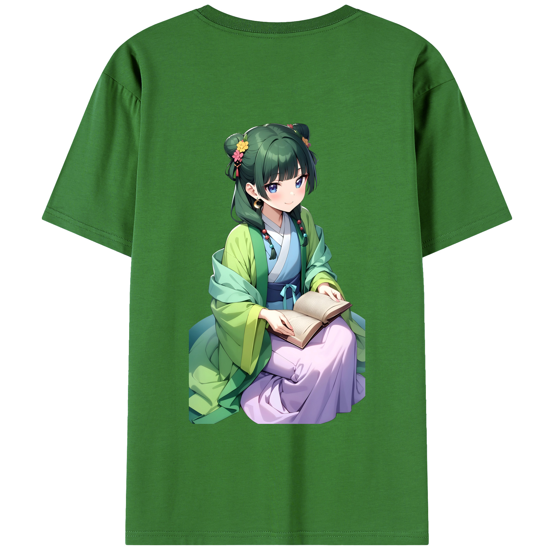 （画像用） 薬屋のひとりごと The Apothecary Diaries レディース半袖Tシャツ(バックプリント)